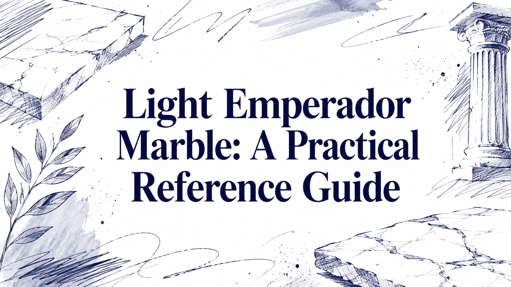 Light Emperador Marble: A Practical Reference Guide