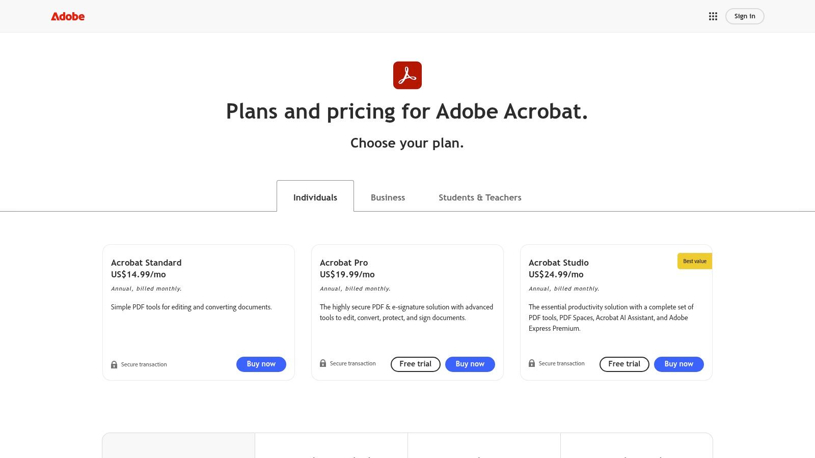 Adobe Acrobat AI Assistant