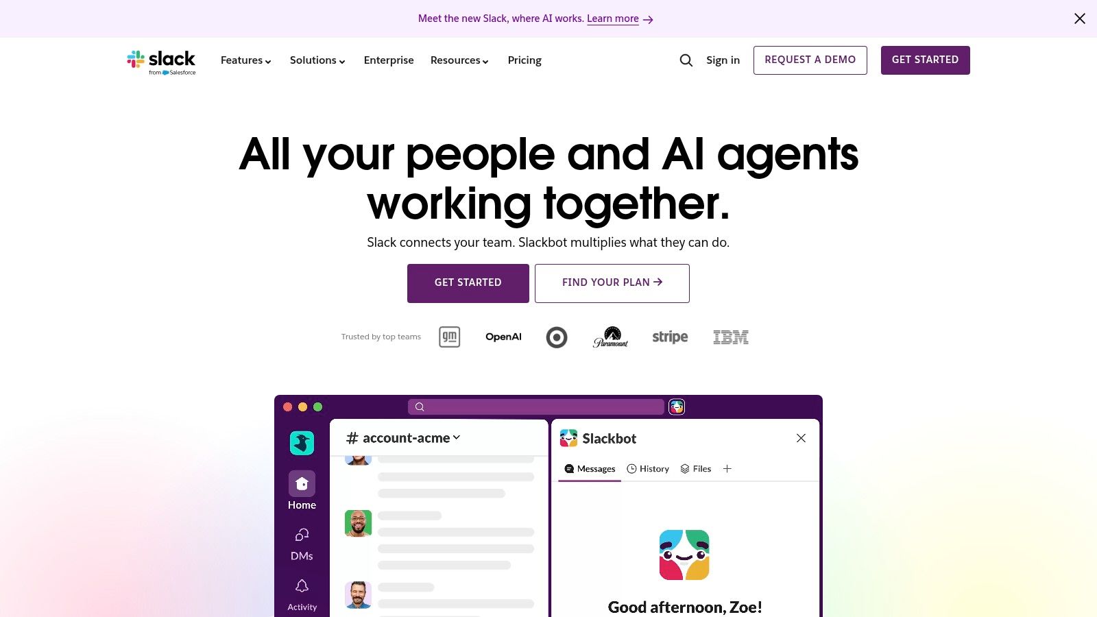 Slack (with Slack AI and Slackbot upgrades)