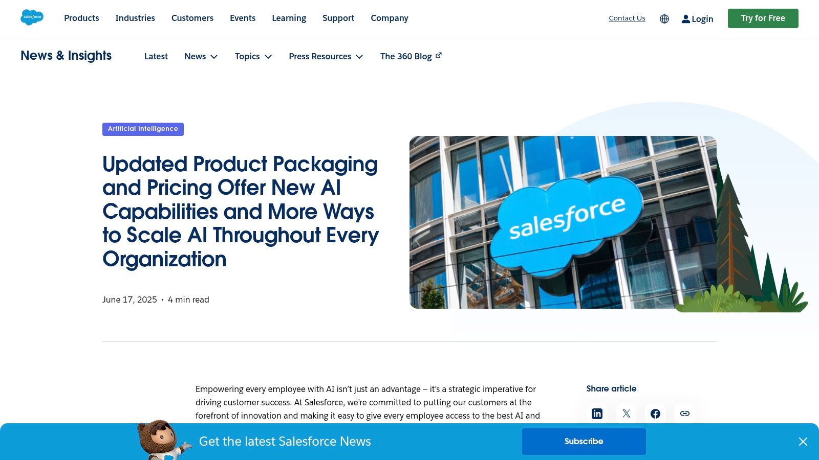 Salesforce Einstein (Einstein Copilot / Agentforce)