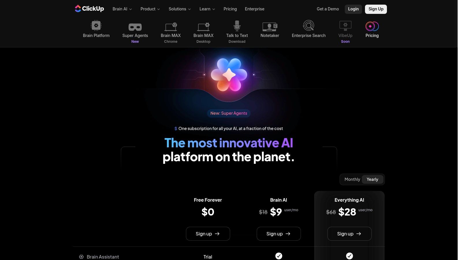 ClickUp Brain (AI)