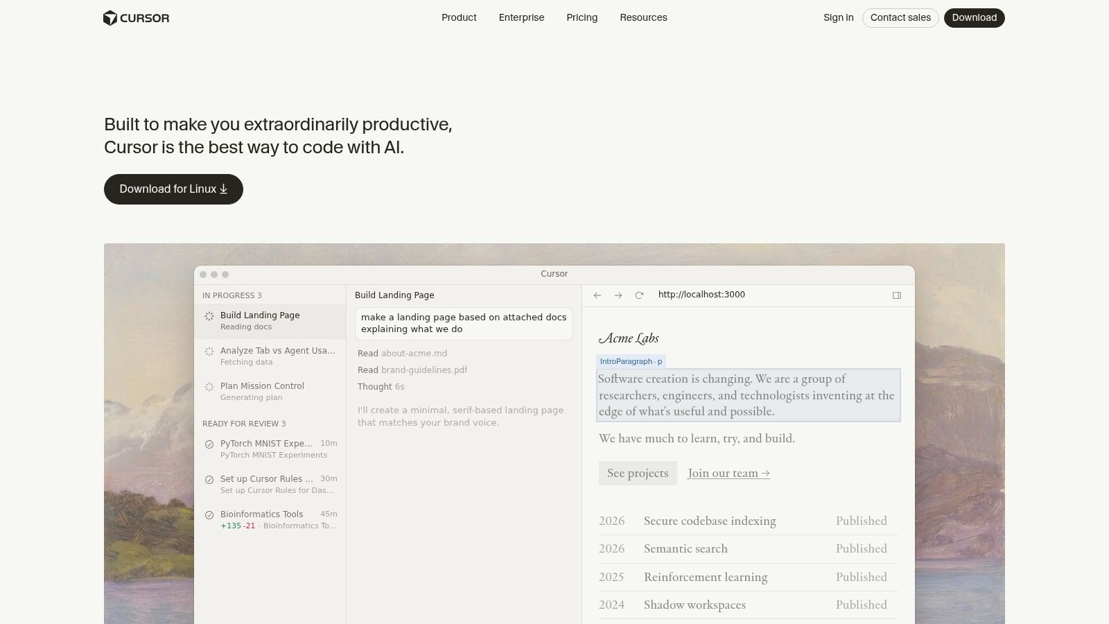 Cursor (AI Code Editor by Anysphere)