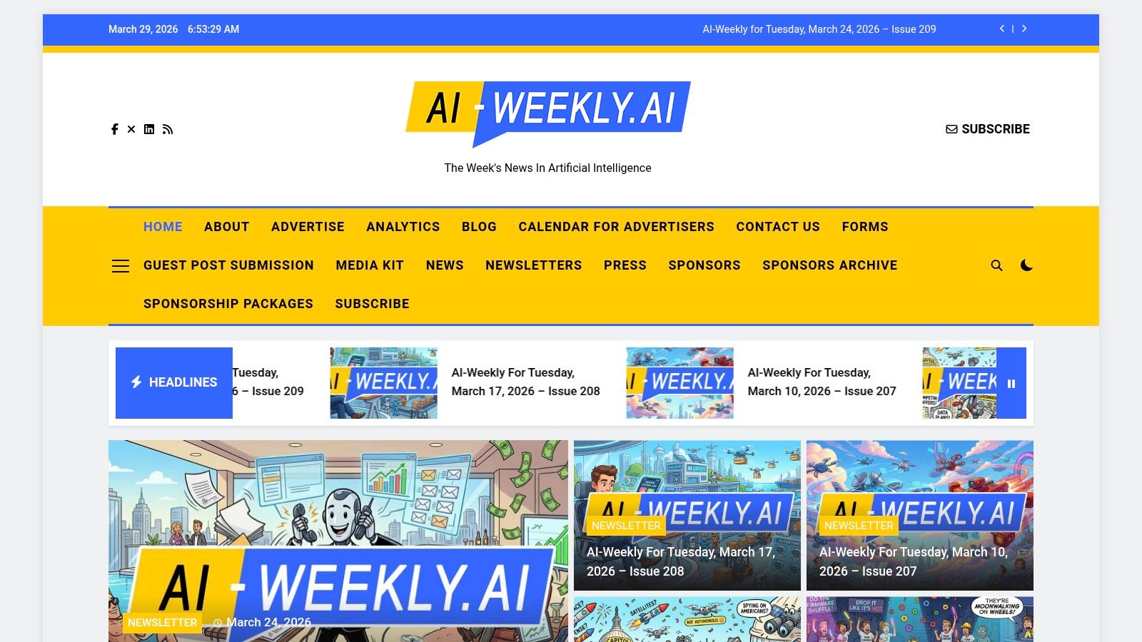 AI‑Weekly (ai-weekly.ai)