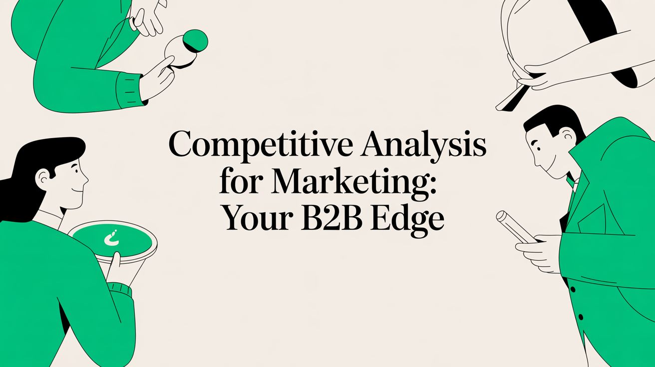 Competitive Analysis For Marketing: Your B2B Edge