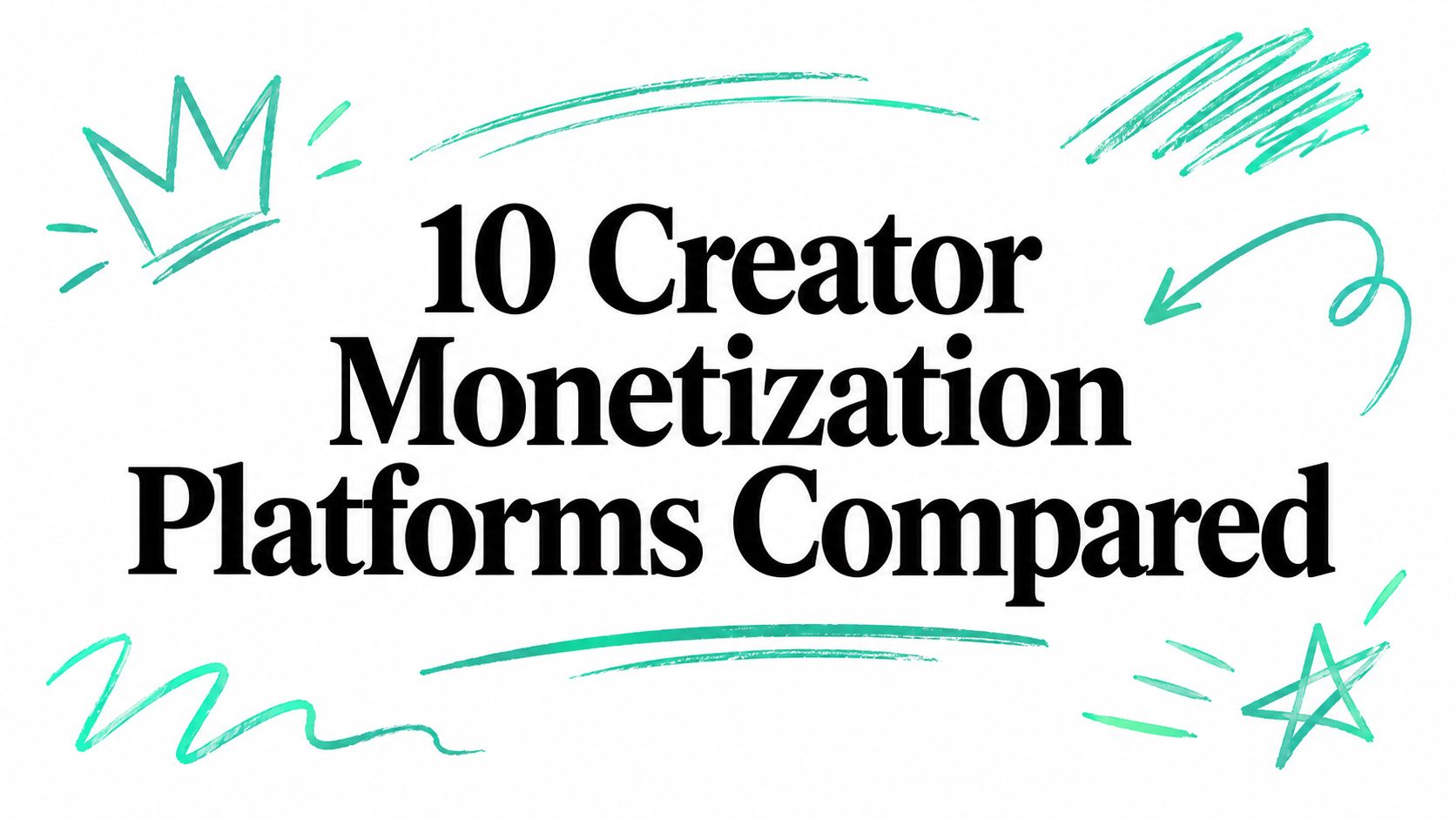 10 Creator Monetization Platforms Compared