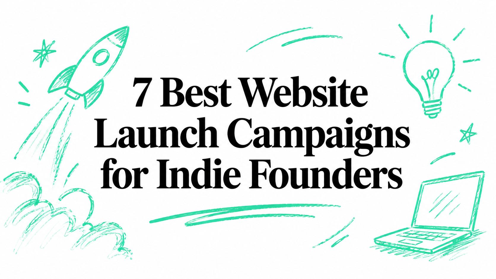 7 Best Website Launch Campaigns for Indie Founders