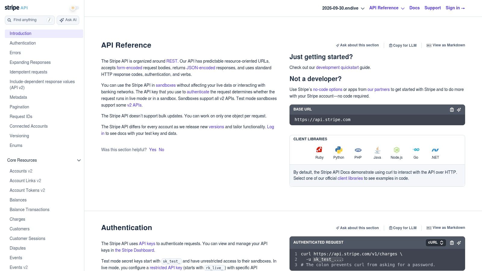 Screenshot from https://stripe.com/docs/api