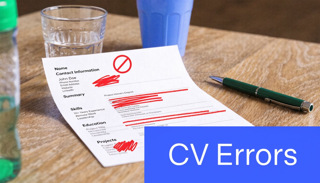 Cv Error Comment faire un bon CV : Le Guide Complet pour 2026 | Blog PerfectCV