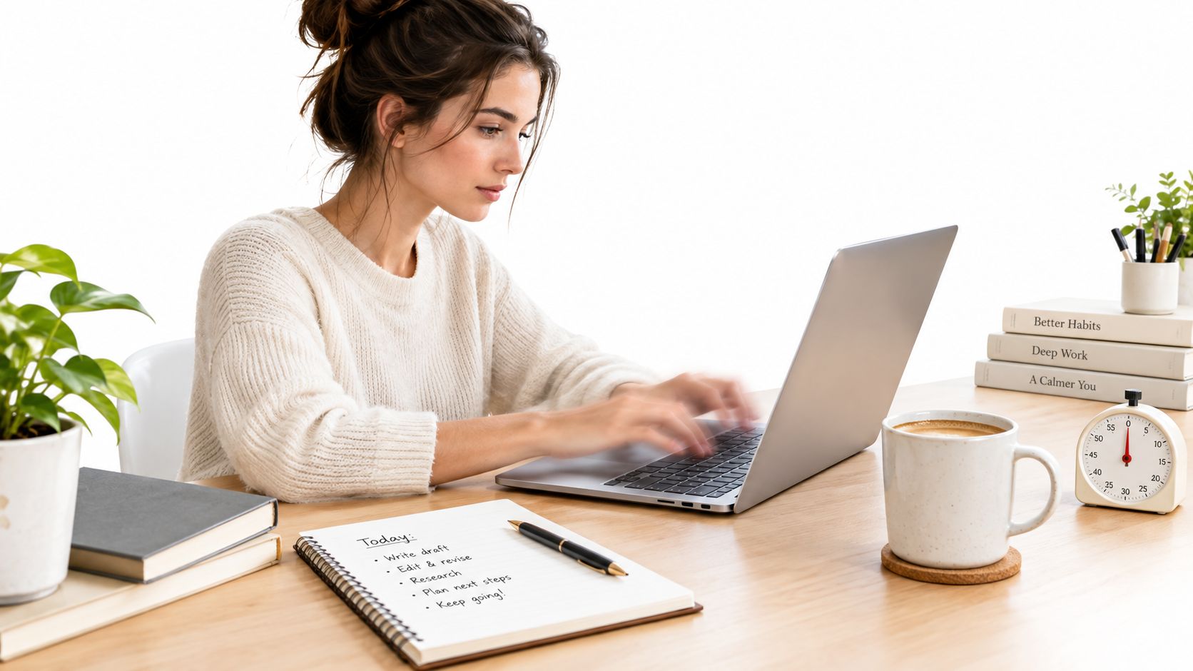 How to Improve Writing Speed Without Burning Quality