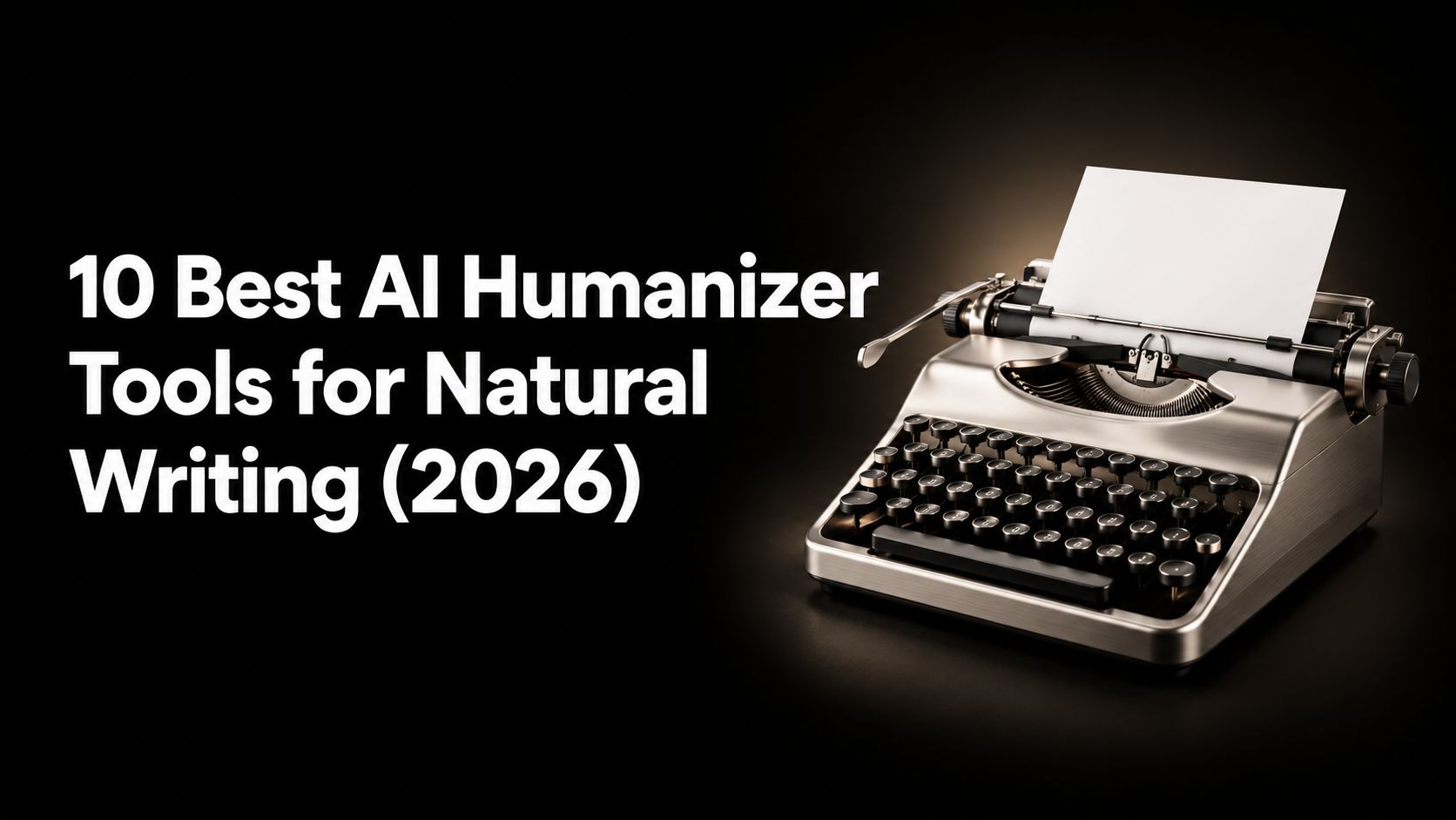 10 Best AI Humanizer Tools for Natural Writing (2026)