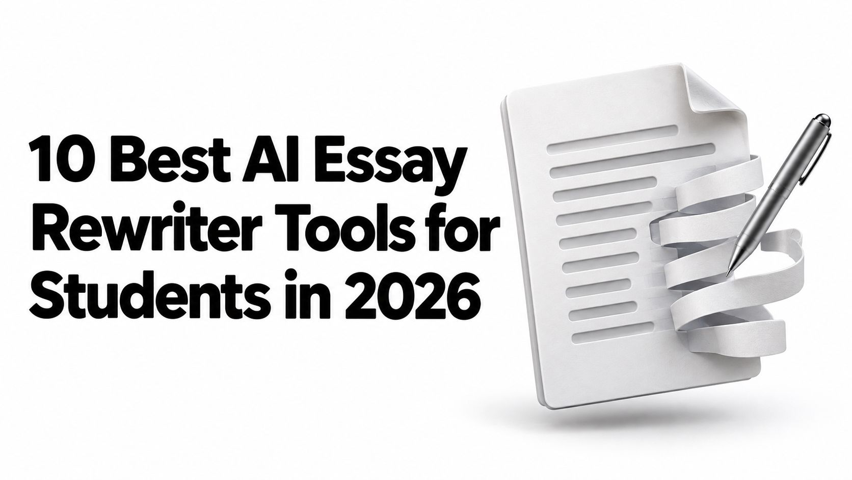 10 Best AI Essay Rewriter Tools for Students in 2026