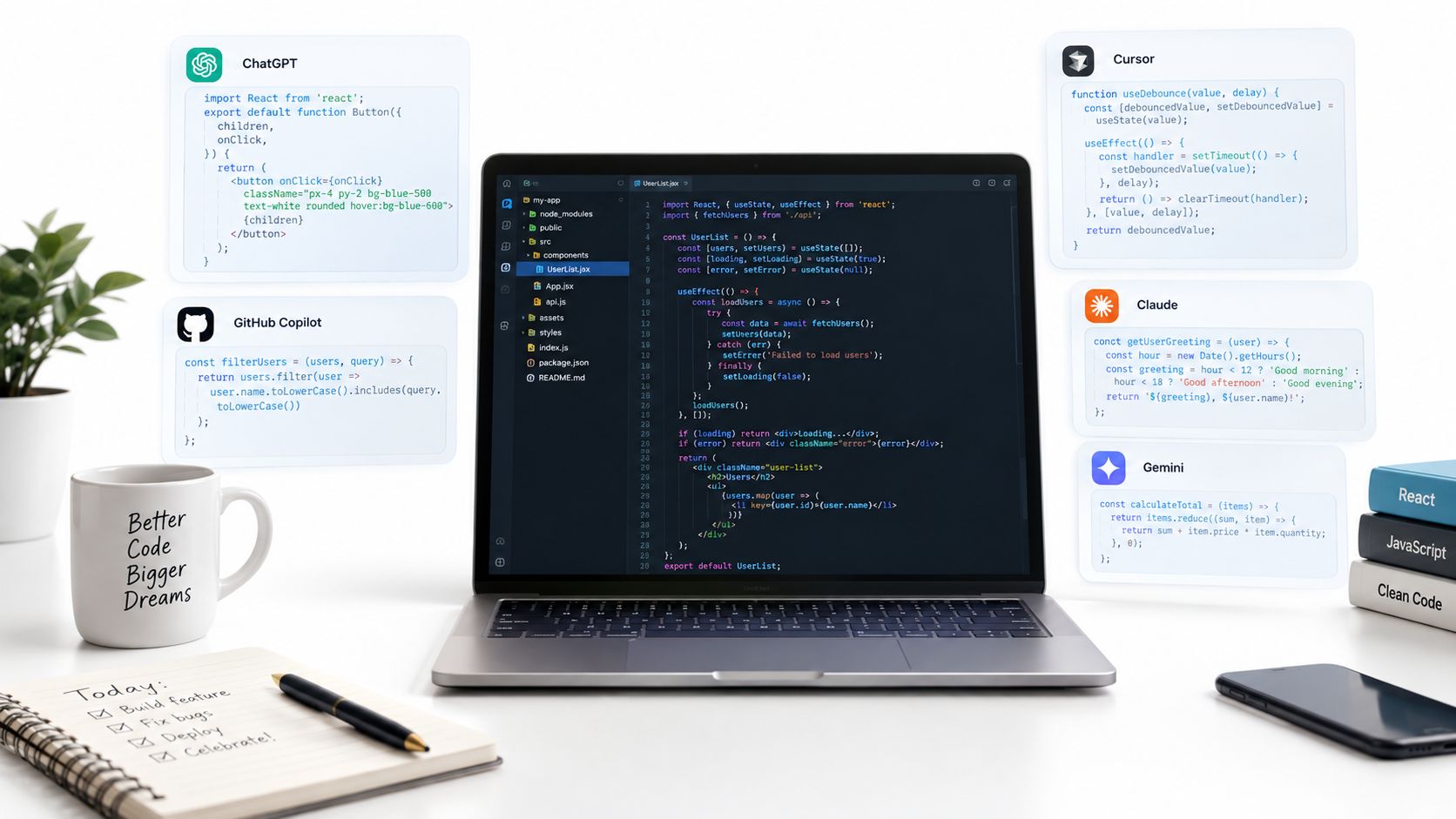 10 React Code Generator AI Tools Compared