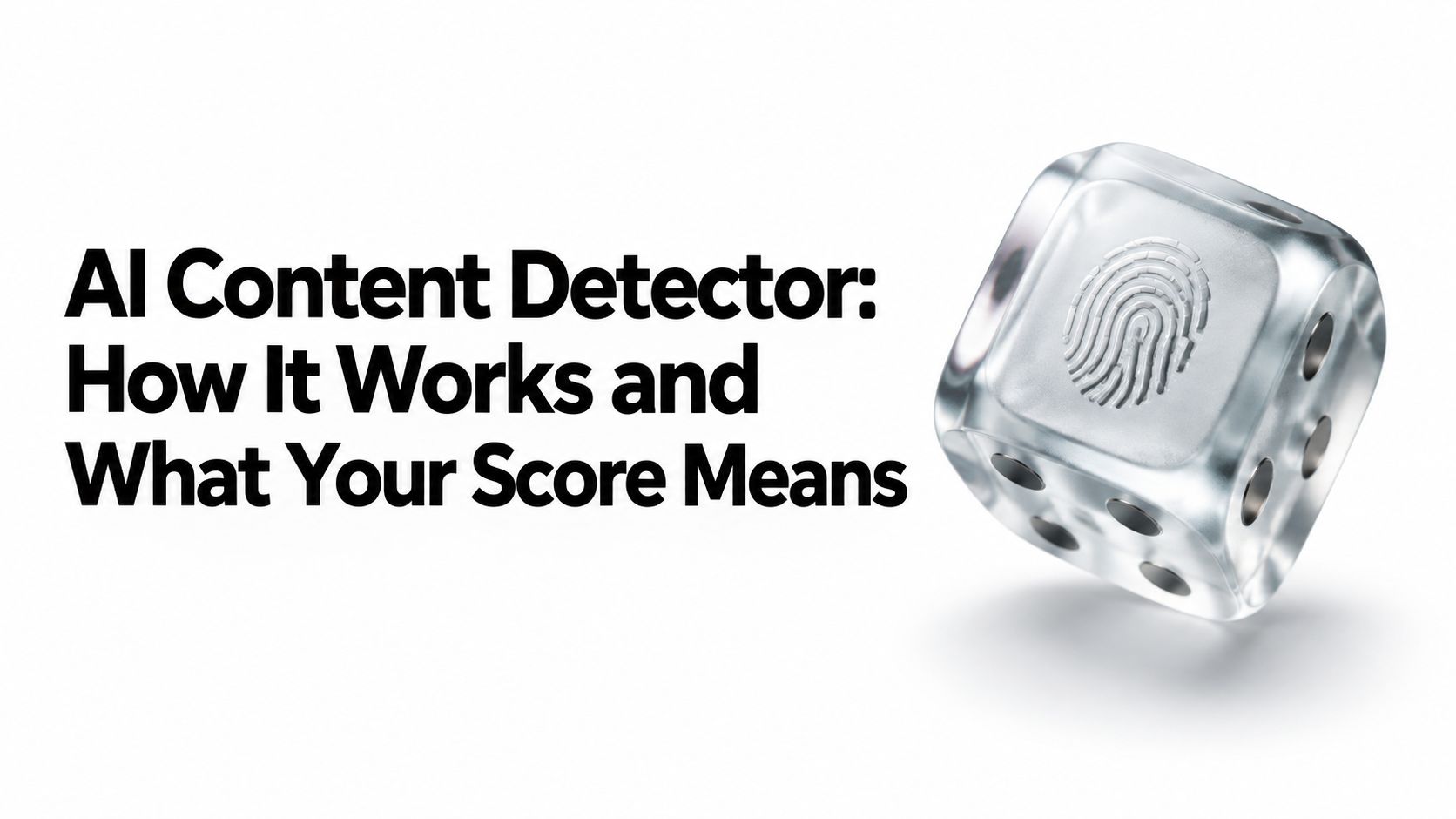 AI Content Detector: How It Works and What Your Score Means