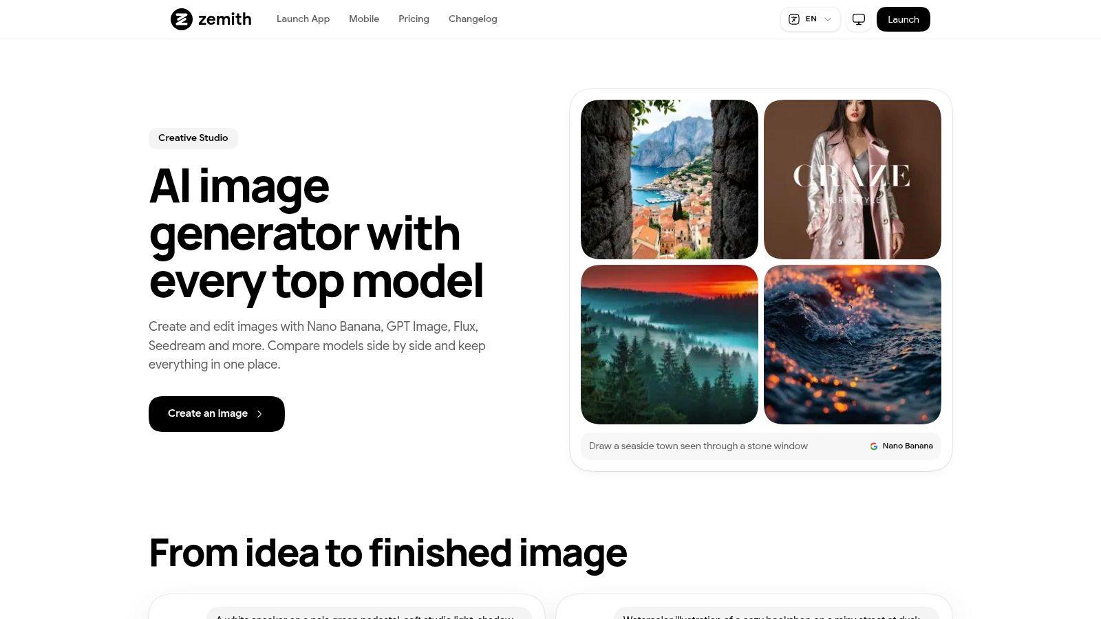 AI Image Generator: Nano Banana, GPT Image, Flux in One App