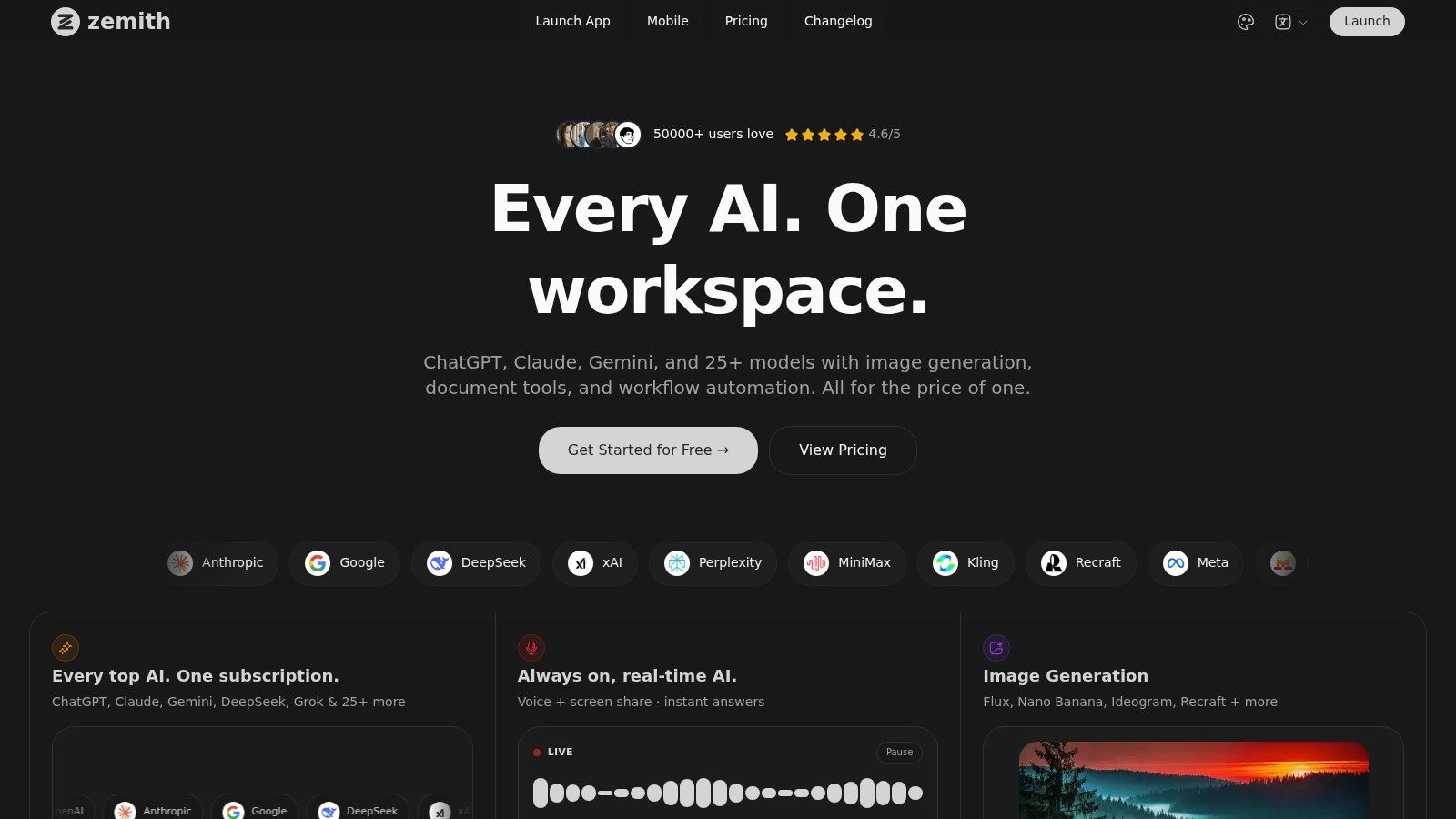 Screenshot from https://www.zemith.com