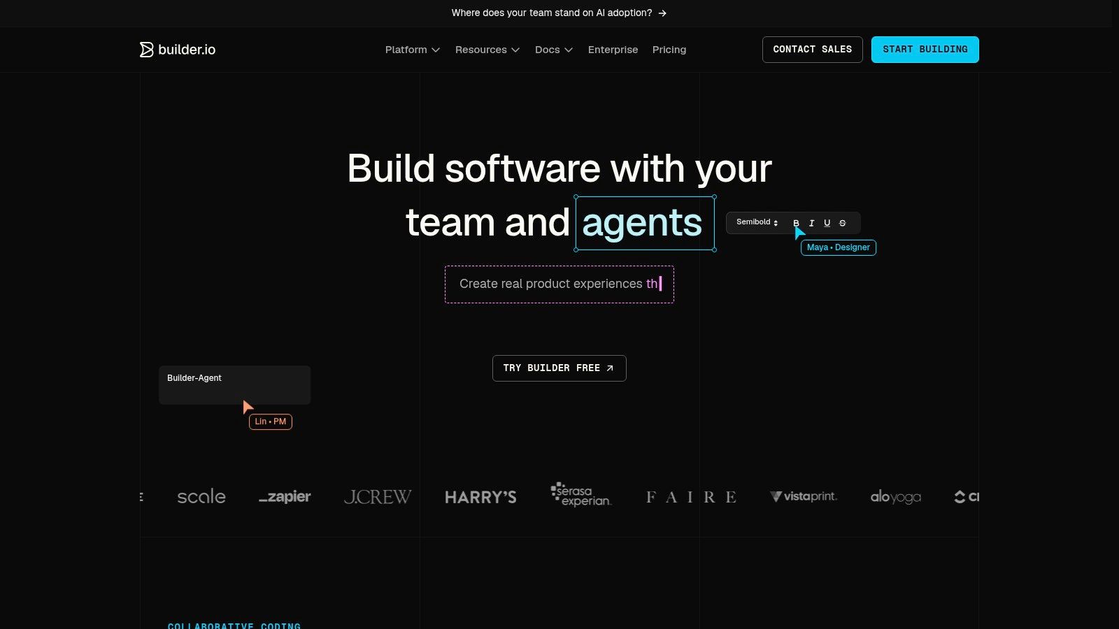 Builder.io Visual Copilot and Codegen
