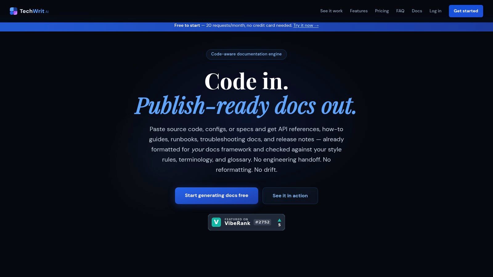 TechWrit AI