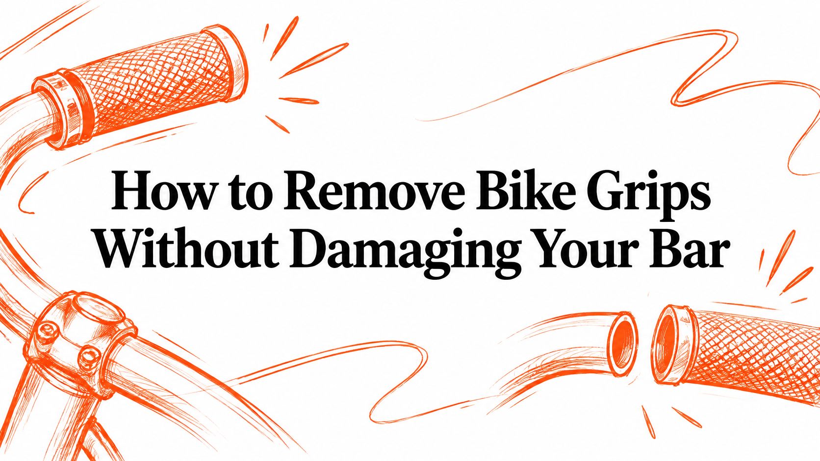 How to Remove Bike Grips Without Damaging Your Bar