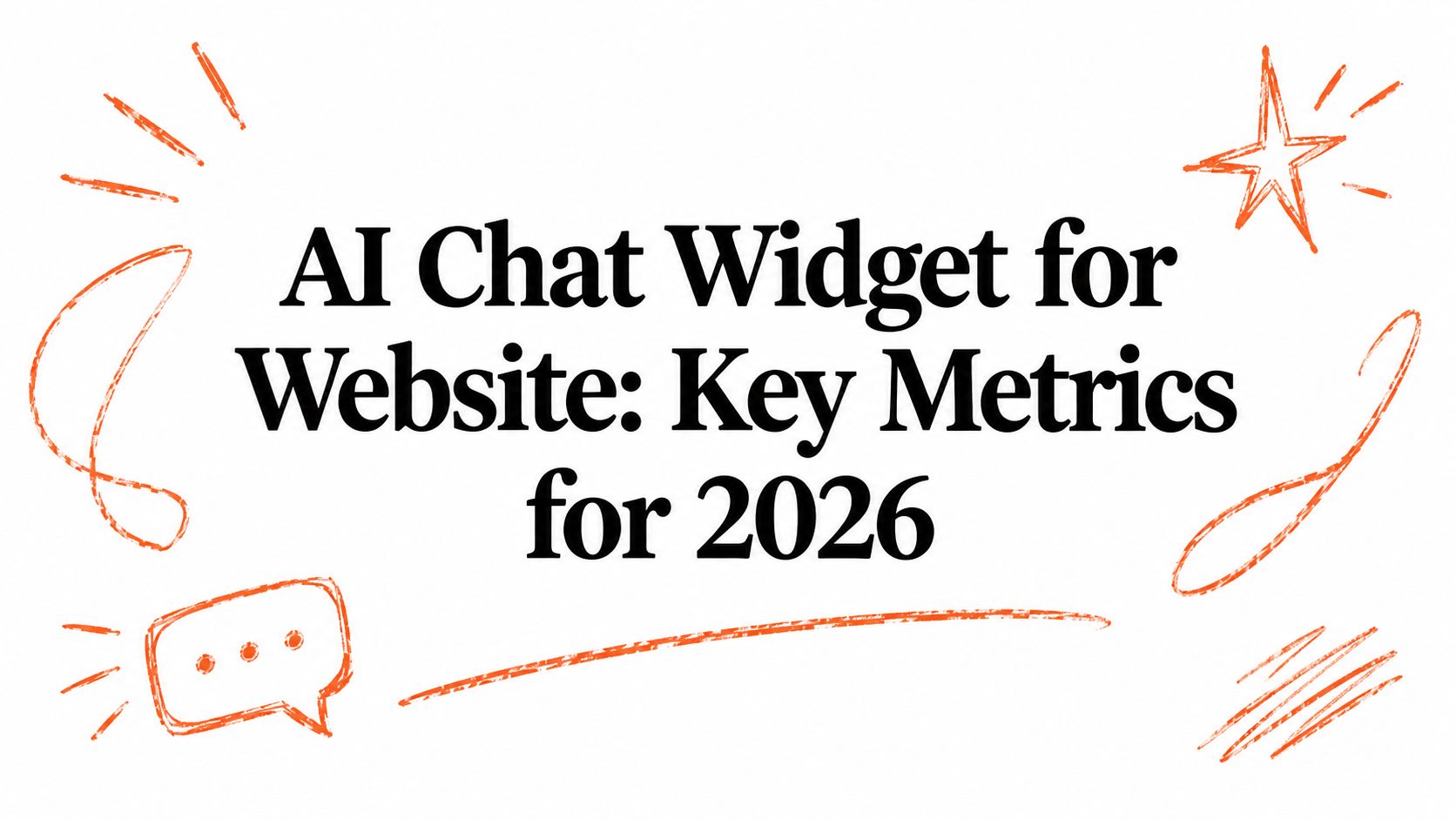 AI Chat Widget for Website: Key Metrics for 2026