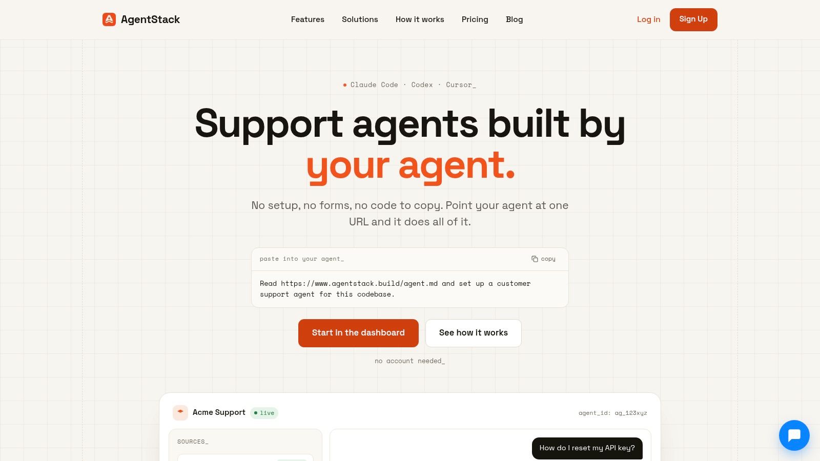 Screenshot from https://agentstack.build