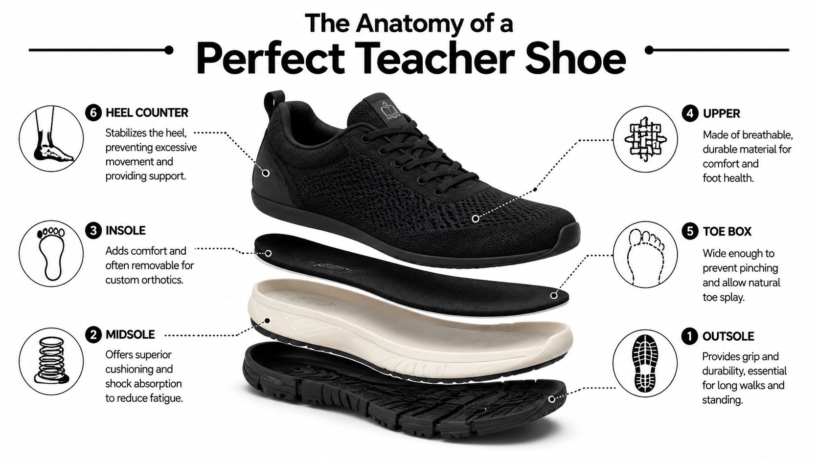 Shoes for Teachers on Feet All Day: A Survival Guide – Swift Running