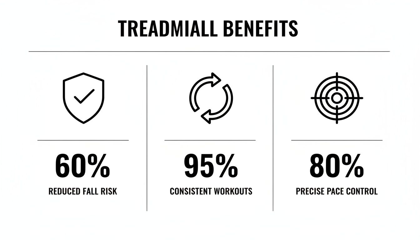 Treadmills Risks 12 Benefits of Running on a Treadmill for Speed and Health – Swift Running