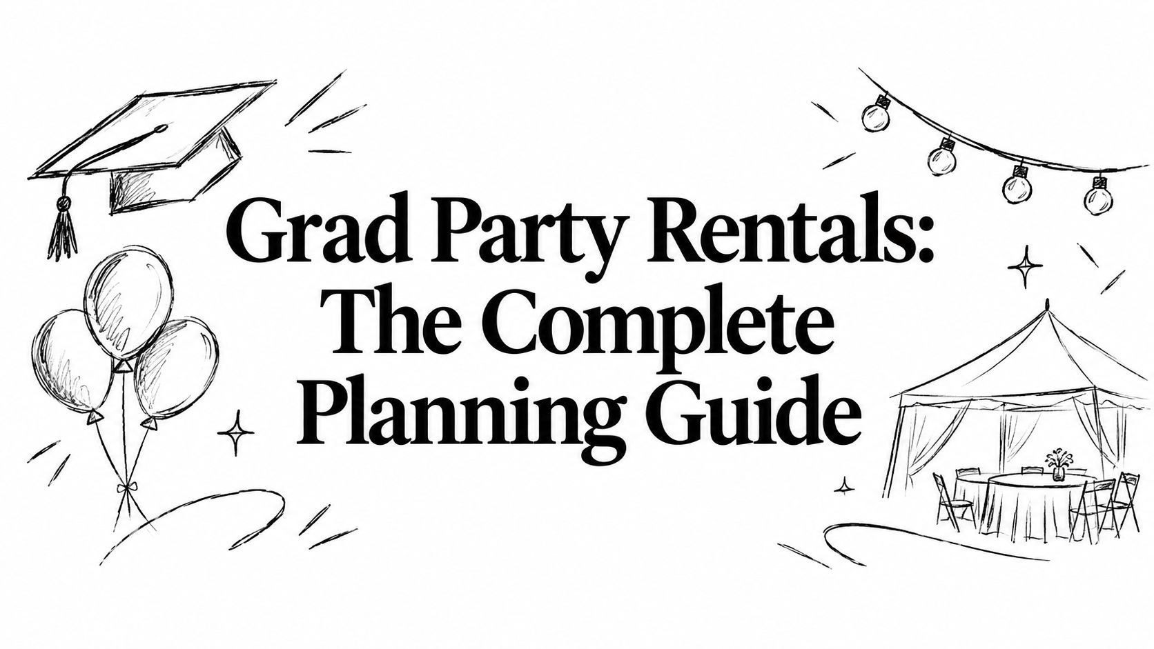 Grad Party Rentals: The Complete Planning Guide
