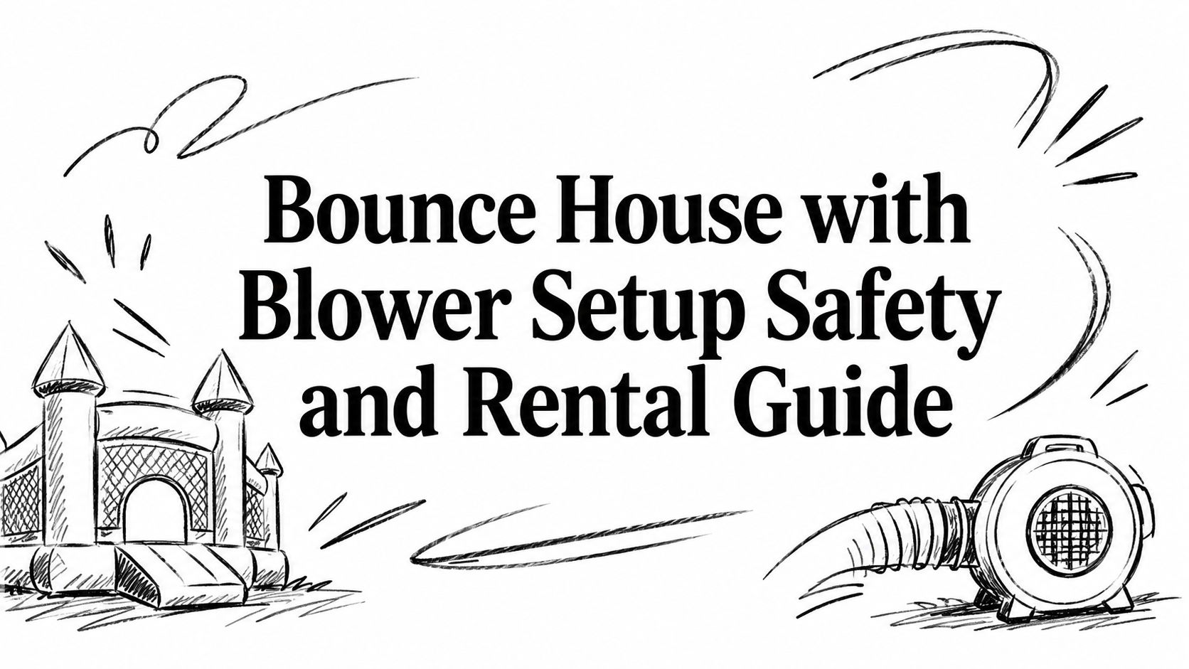 Bounce House with Blower Setup Safety and Rental Guide