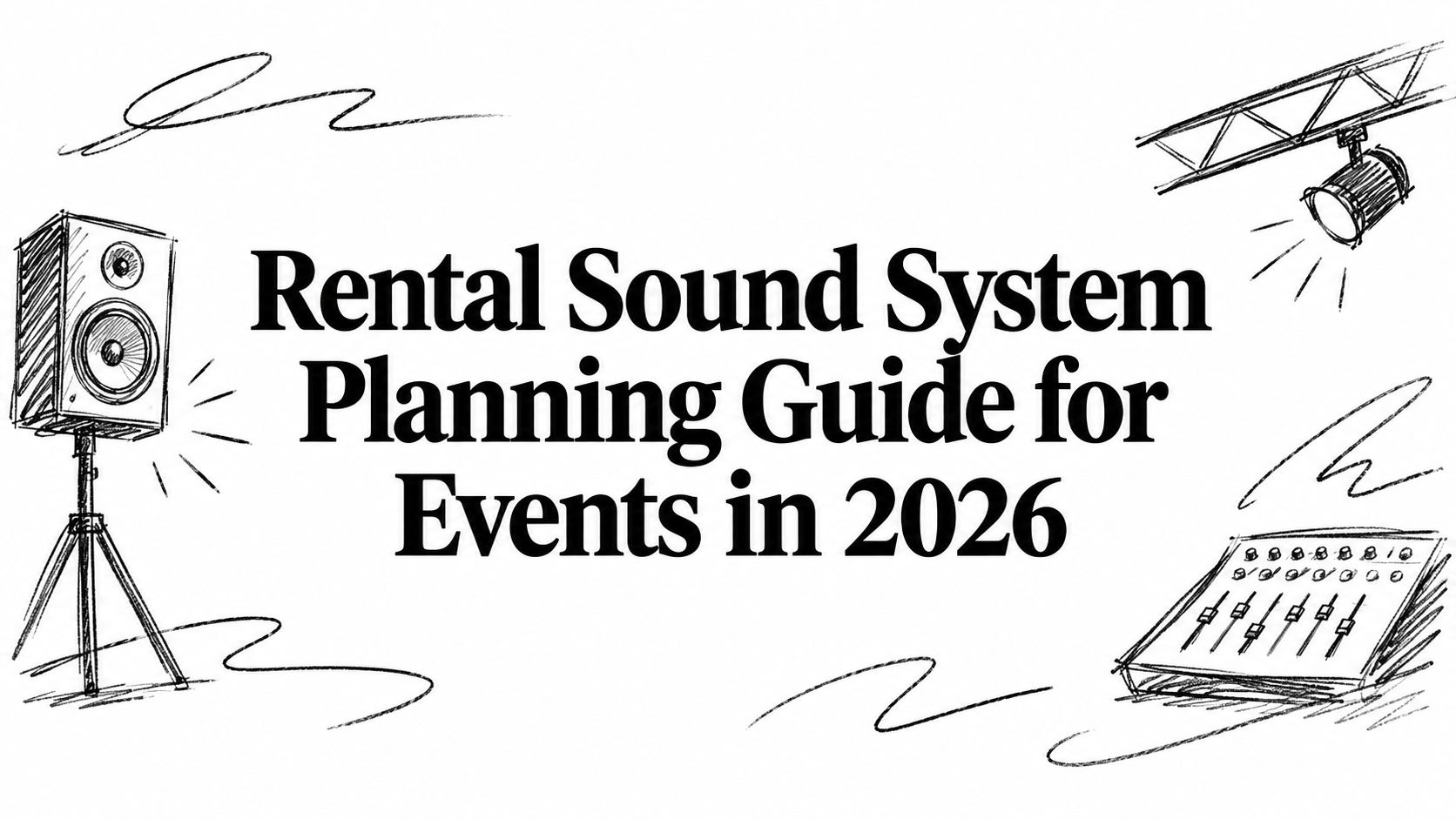 Rental Sound System Planning Guide for Events in 2026