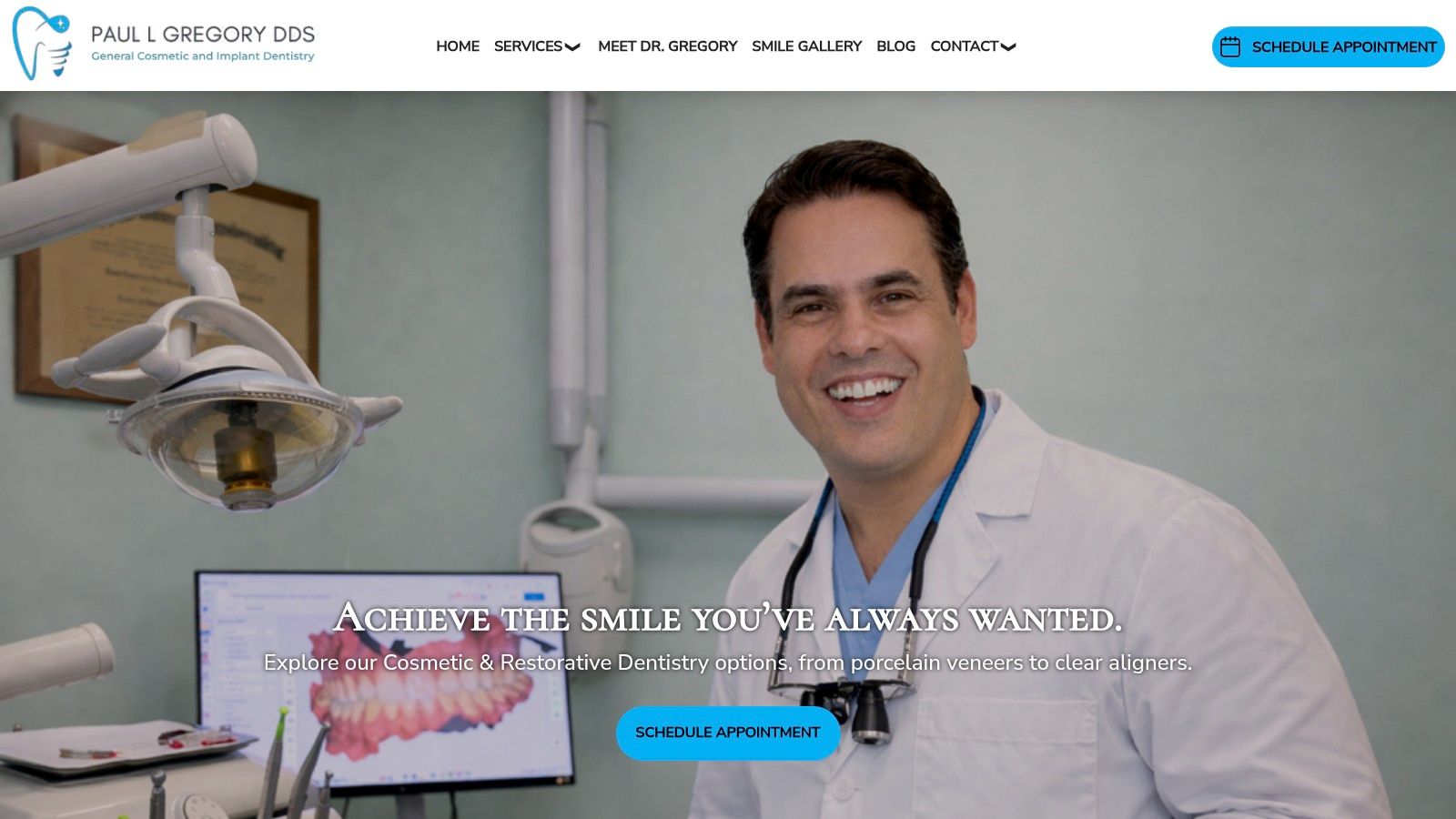 Screenshot from https://dentistmanhattannewyork.com