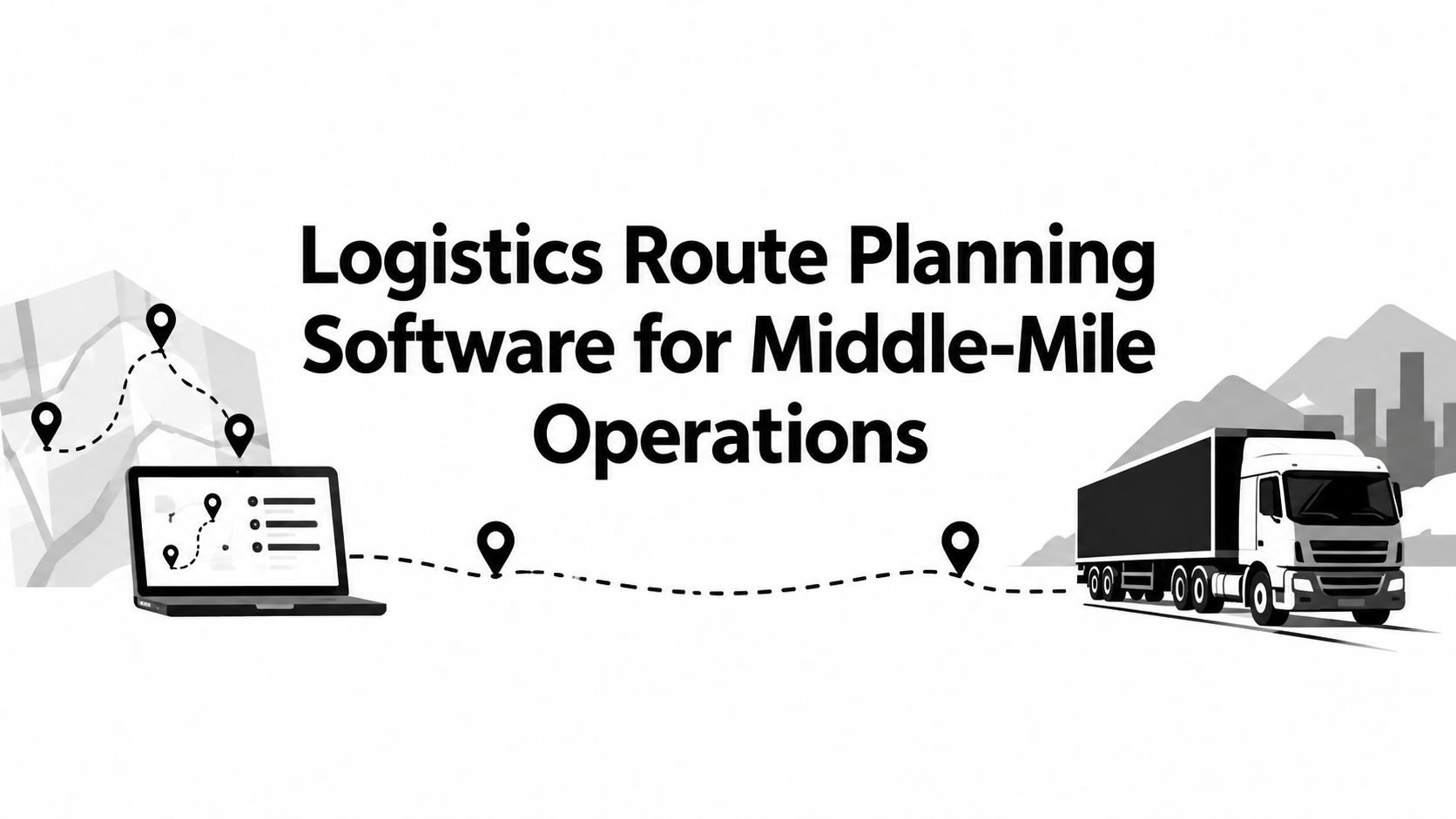 Logistics Route Planning Software for Middle-Mile Operations