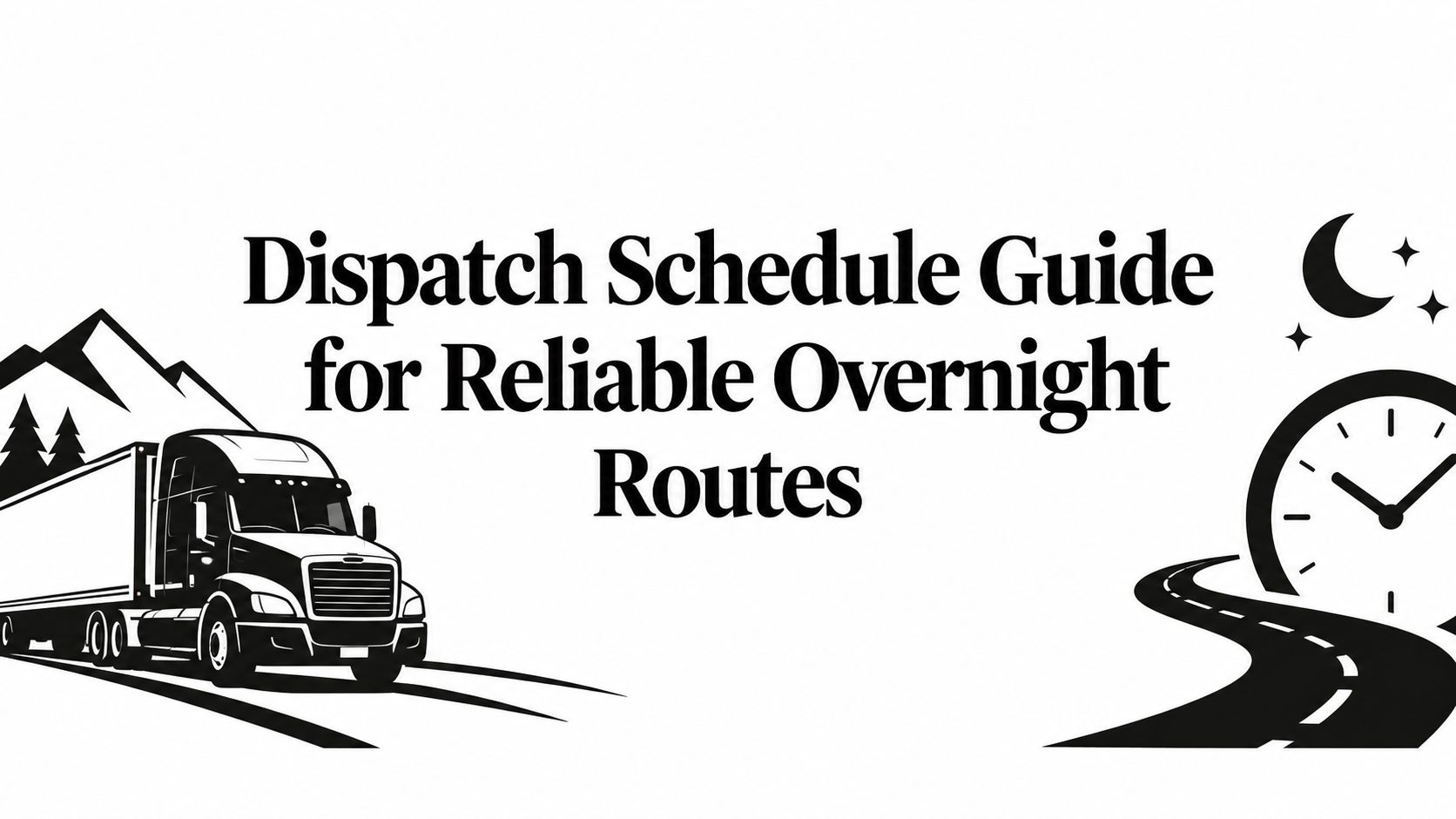 Dispatch Schedule Guide for Reliable Overnight Routes