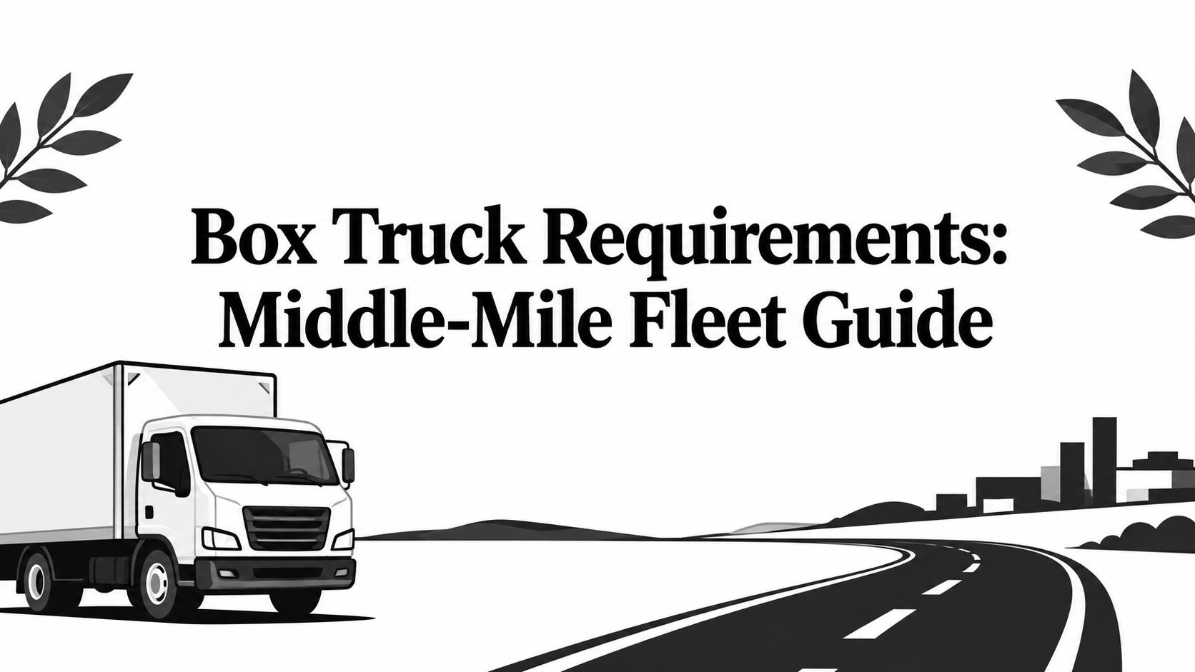 Box Truck Requirements: Middle-Mile Fleet Guide
