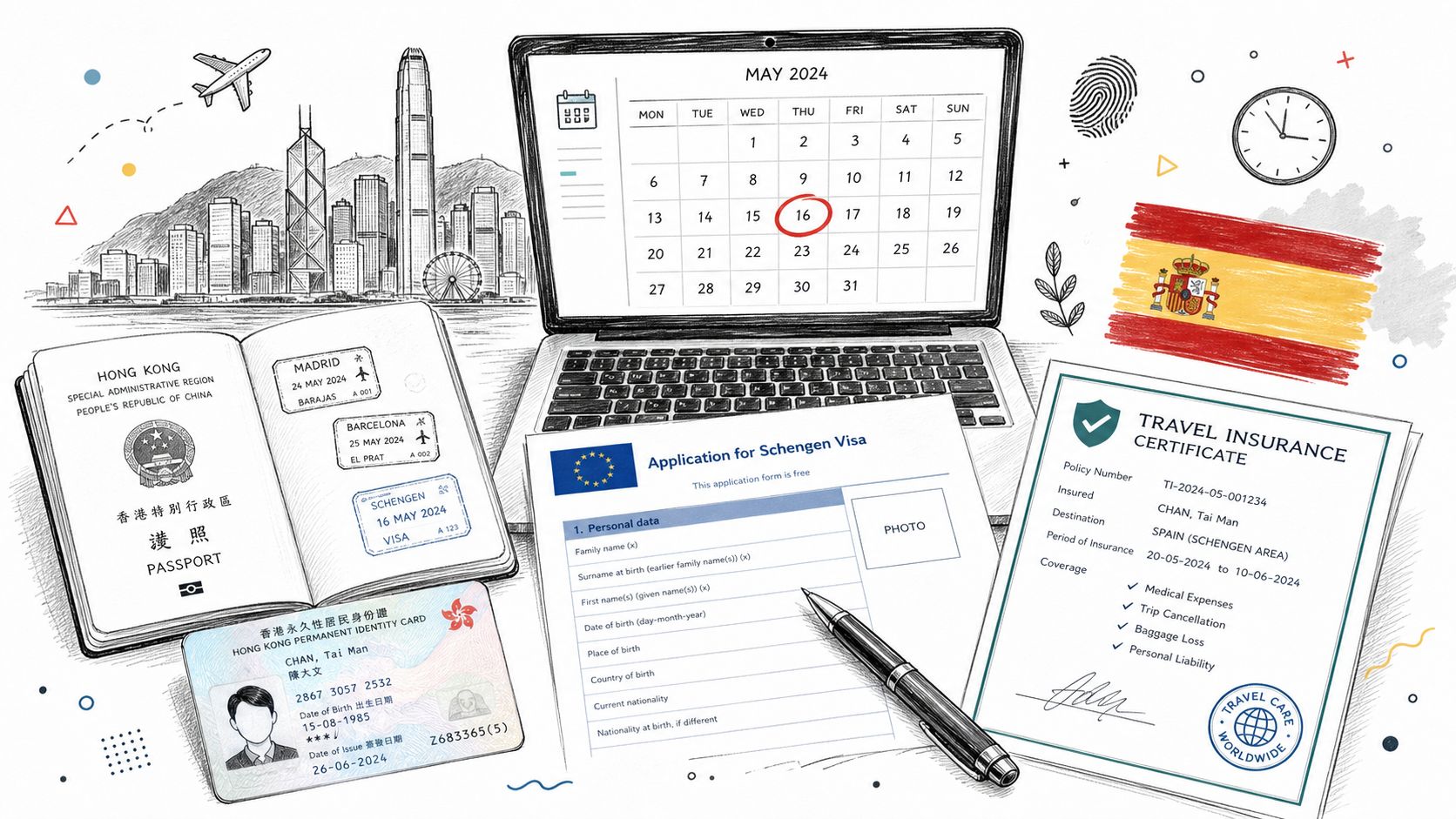 Spanish Visa Application in Hong Kong 2026: BLS Visa Centre Process, Required Documents, and Appointment Guide