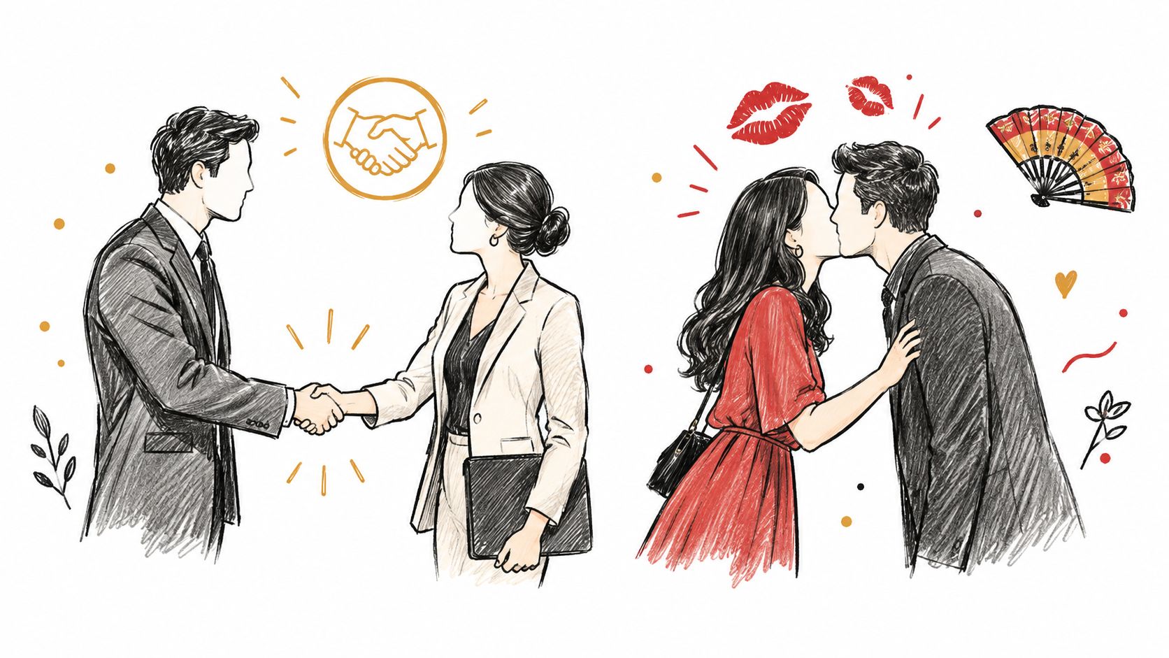 西班牙人打招呼禮儀:貼面禮(dos besos)、握手同稱呼文化全解香港實用指南