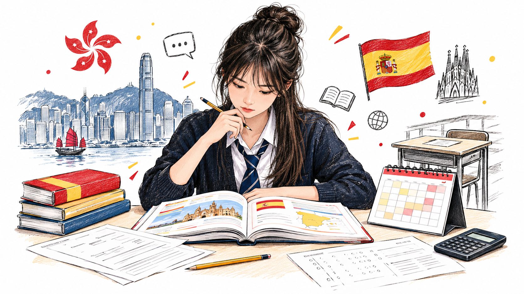 IGCSE Spanish自修生報名指南:香港考場、費用及自修時間表