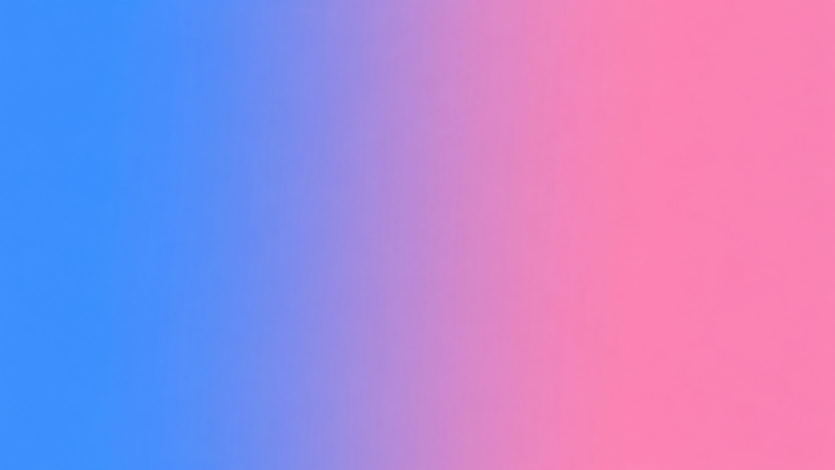A smooth gradient background transitioning from a bright blue on the left to a vibrant pink right side.