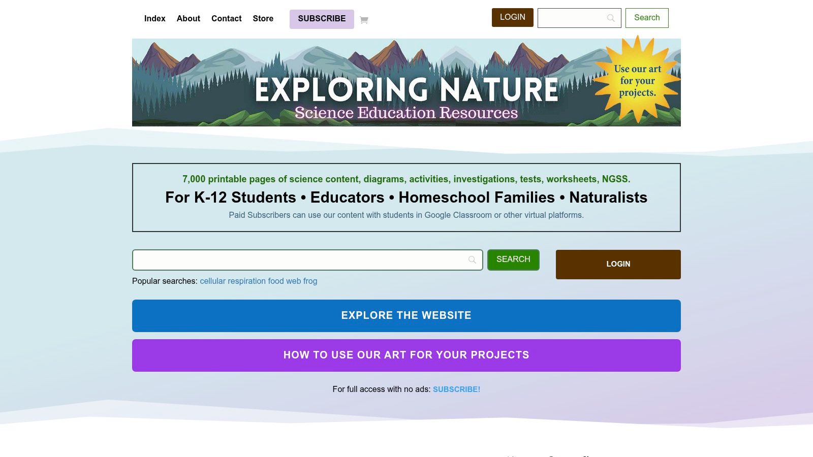 Coloring Nature
