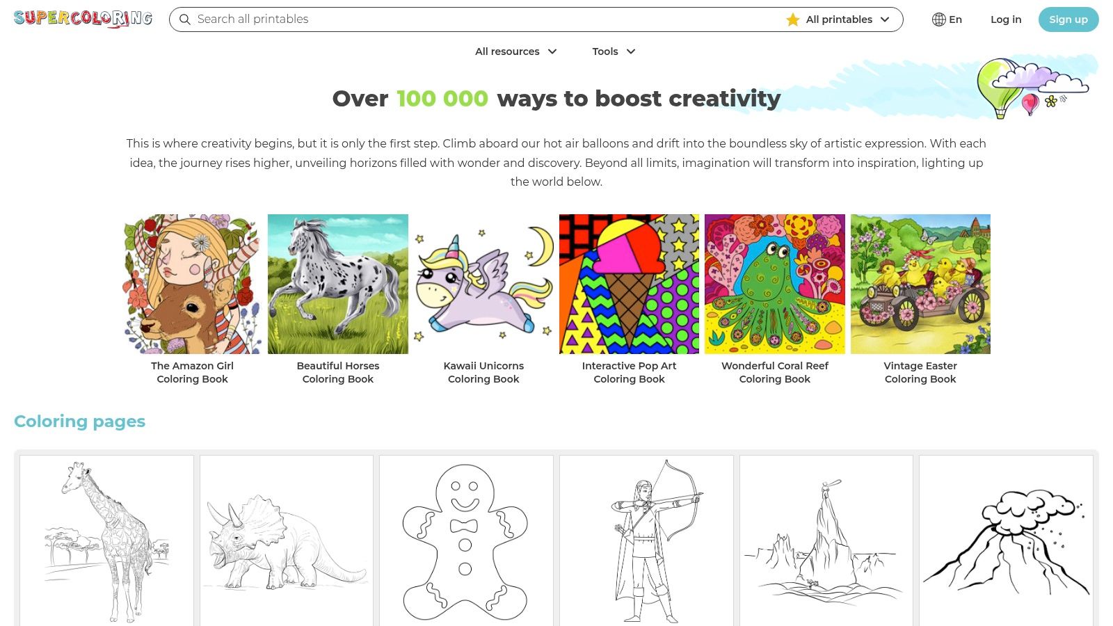 Supercoloring, Halloween Collections