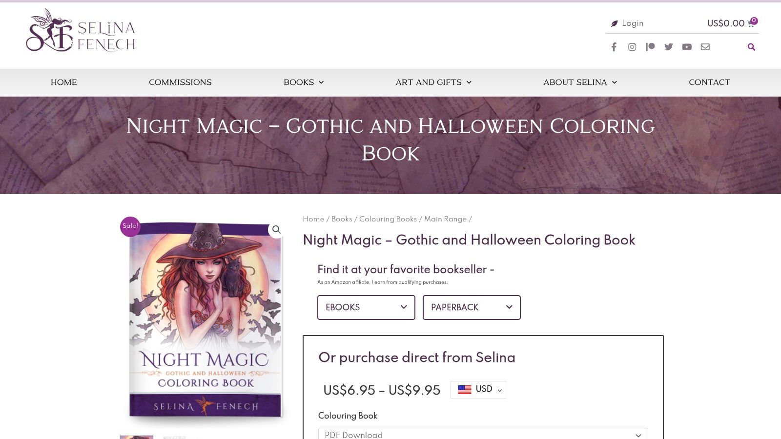 Selina Fenech – Night Magic (PDF download)