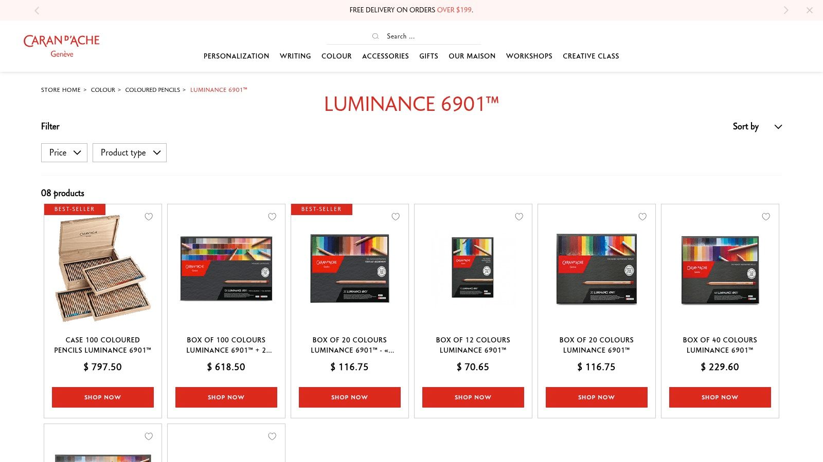 Caran d'Ache Luminance 6901
