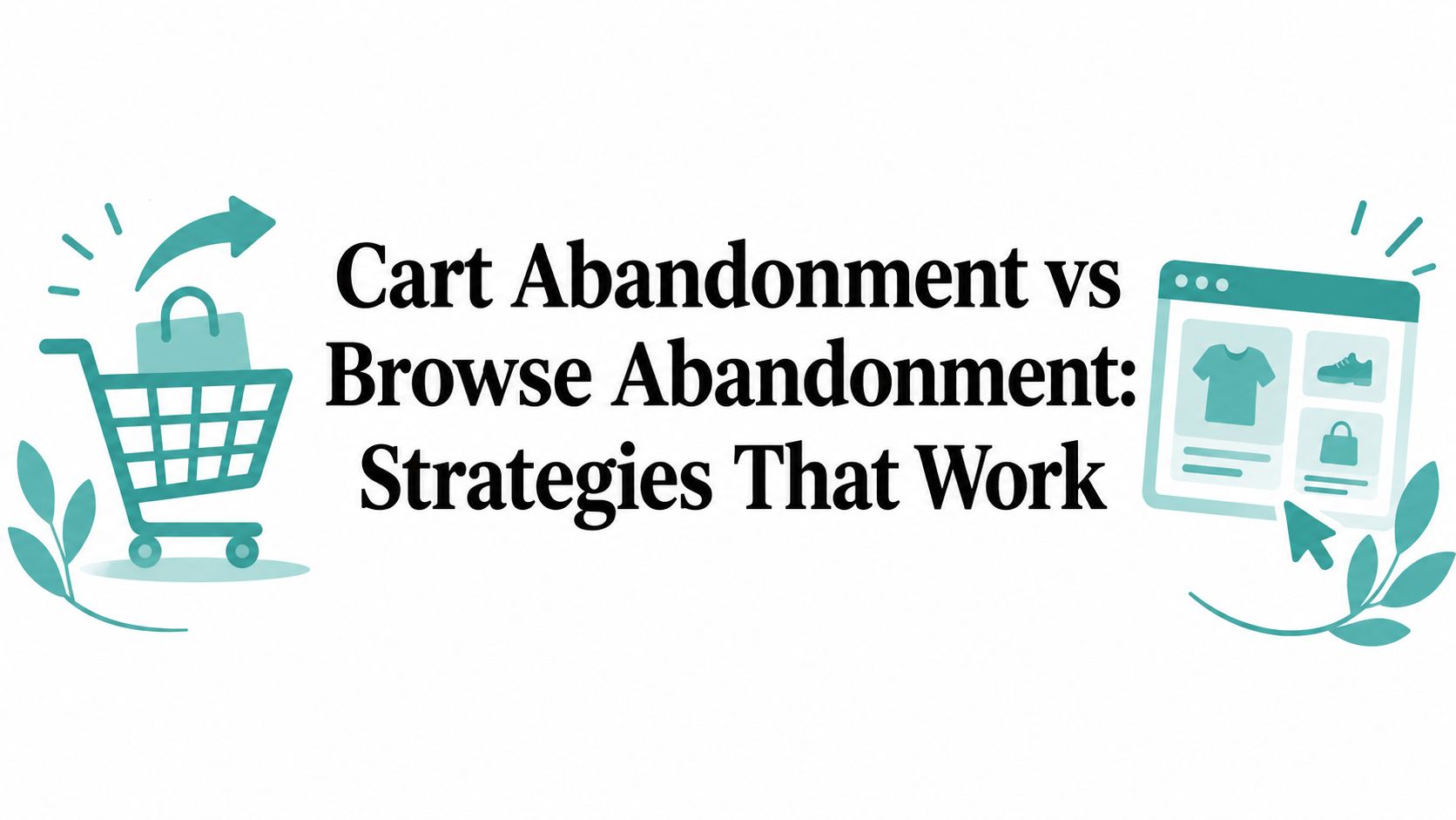 Cart Abandonment vs Browse Abandonment: Strategies That Work