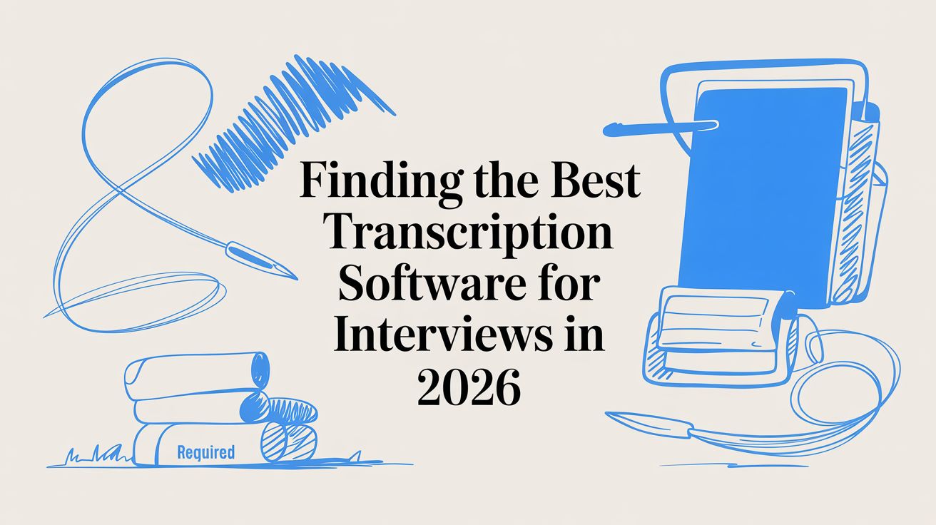 Finding the Best Transcription Software for Interviews in 2026 ...
