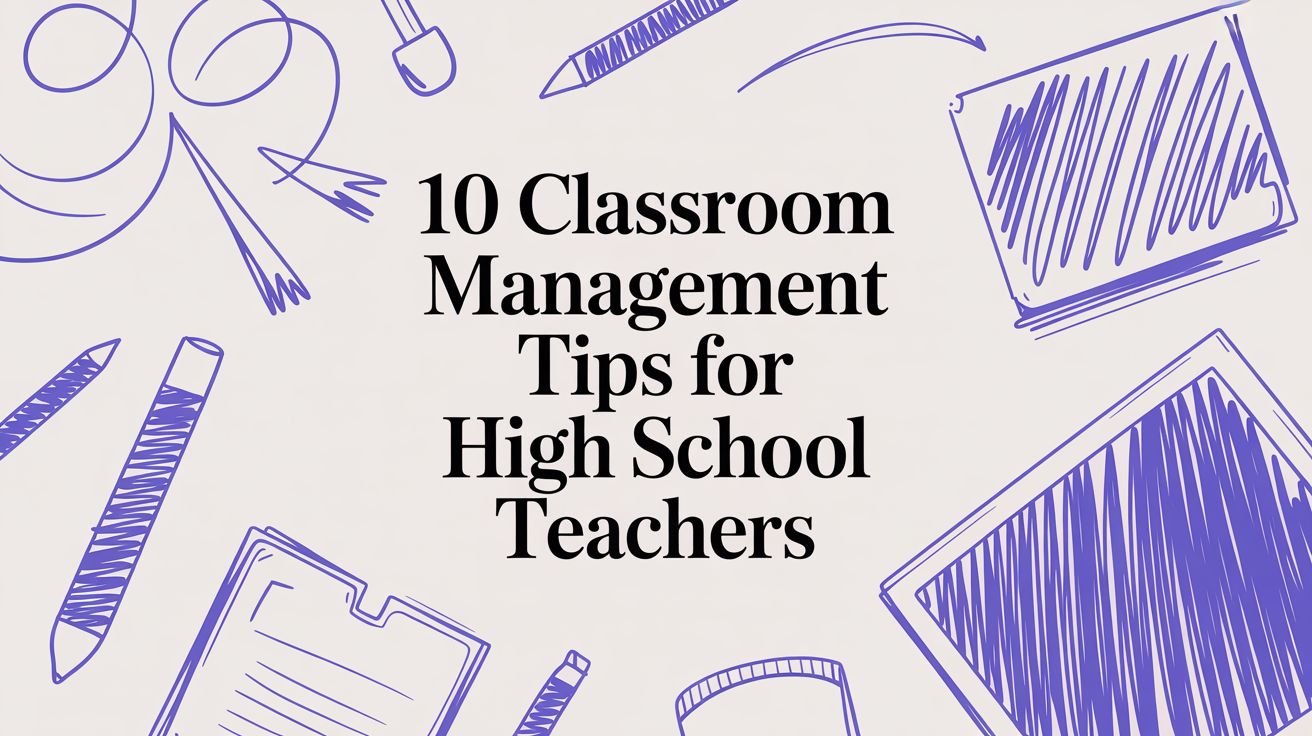 10 Classroom Management Tips for High School Teachers
