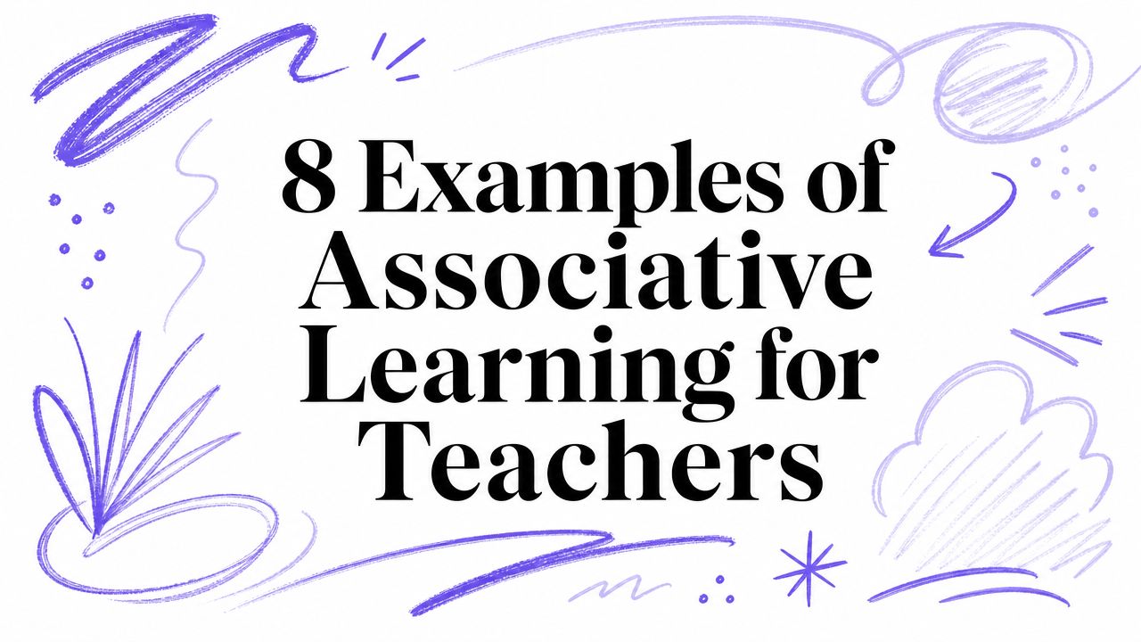 8 Examples of Associative Learning for Teachers
