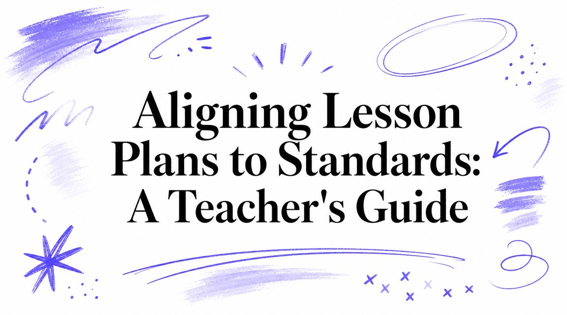 Lesson Plan Misalignment Aligning Lesson Plans to Standards: A Teacher's Guide