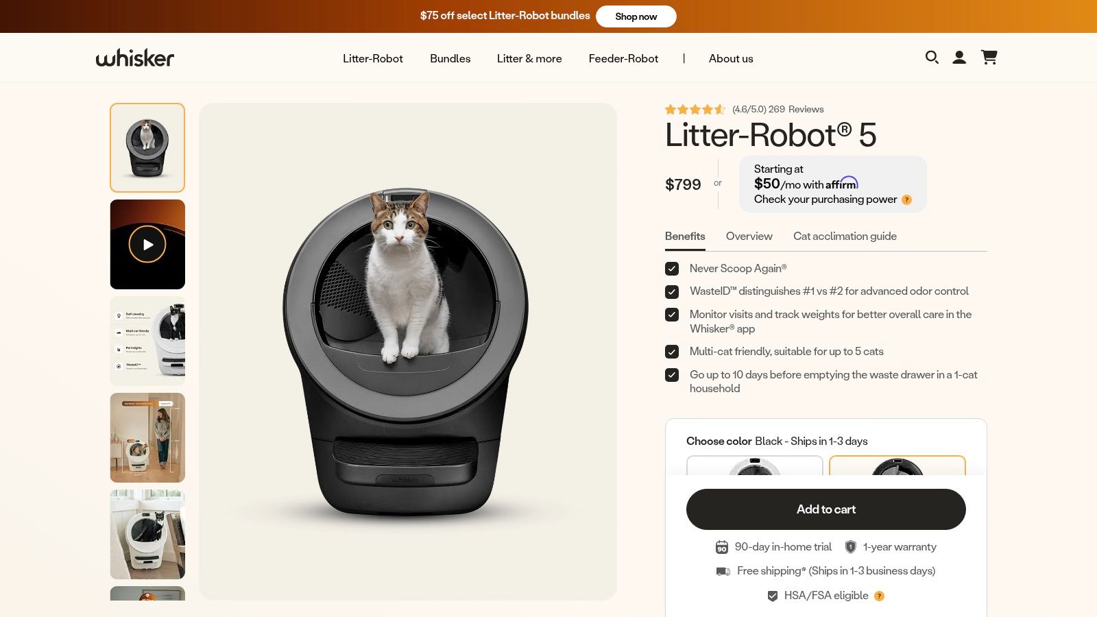 Whisker Litter-Robot 5