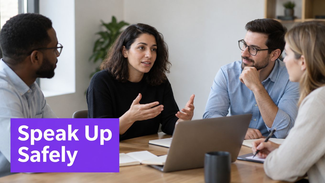 A diverse group of professionals having a productive business meeting in a bright modern office setting.