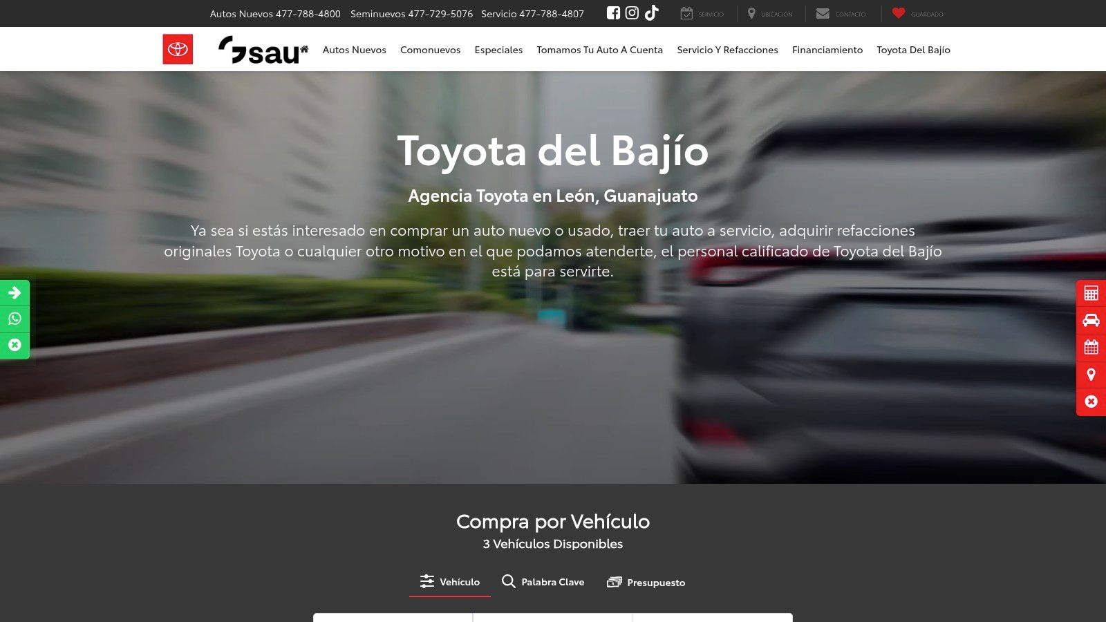 Toyota del Bajío – Comonuevos / Usados certificados