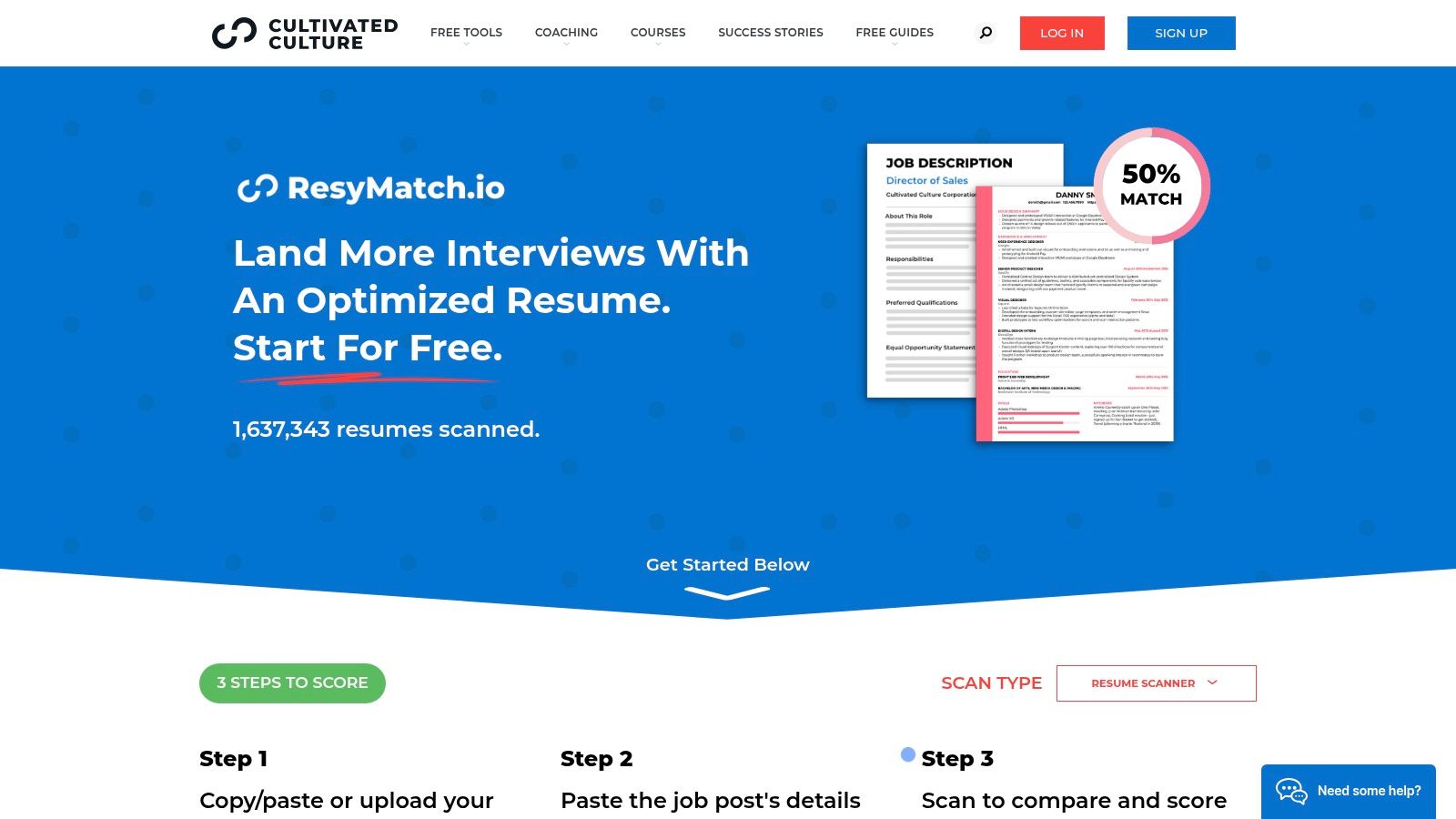ResyMatch.io from Cultivated Culture